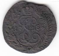 (1788, КМ) Монета Россия-Финдяндия 1788 год 1/4 копейки   Полушка Медь  F